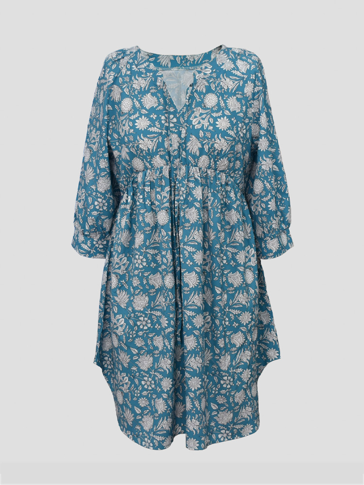 Plus size damska sukienka w st – Romper Floral Print recenzja i cena