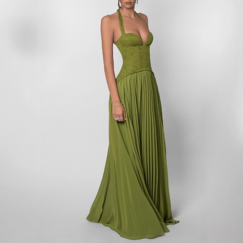 Seksowna sukienka maxi z głębo – Maxi Dress Halter recenzja i cena