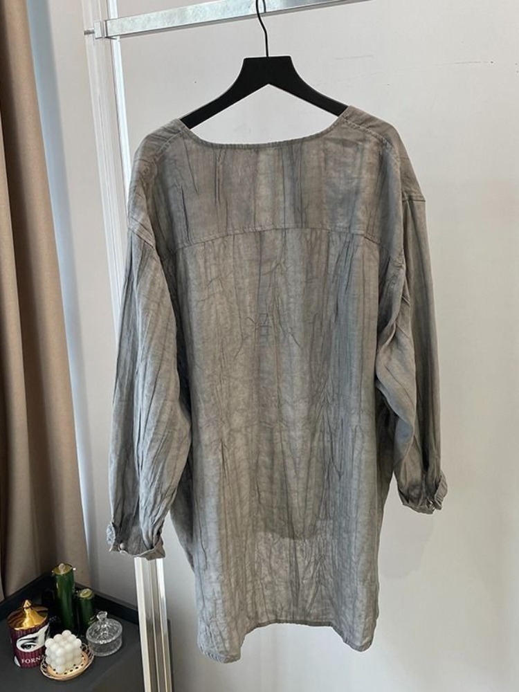 Elegancka składana szara koszu – Linen Pant Wide recenzja i cena